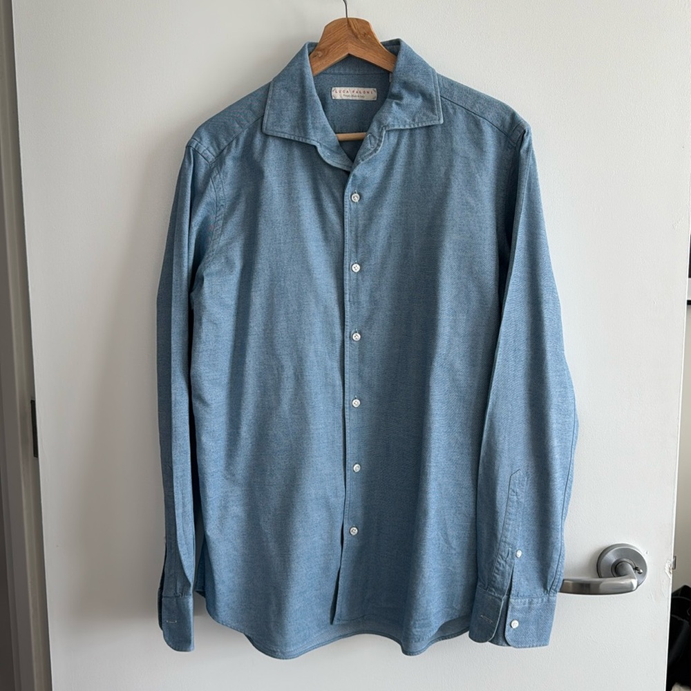 Luca Faloni Men's Dress Shirt